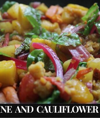 Aubergine and Cauliflower Recipes