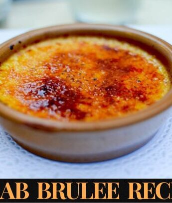 Crab Brulee Recipe