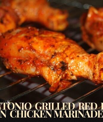 San Antonio Grilled Red Pepper Mexican Chicken Marinade Recipe